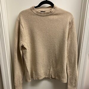 J. Crew Men's Tan Crewneck Sweater